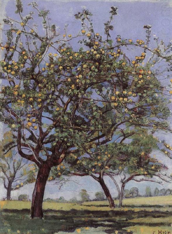 Ferdinand Hodler Apple trees china oil painting image